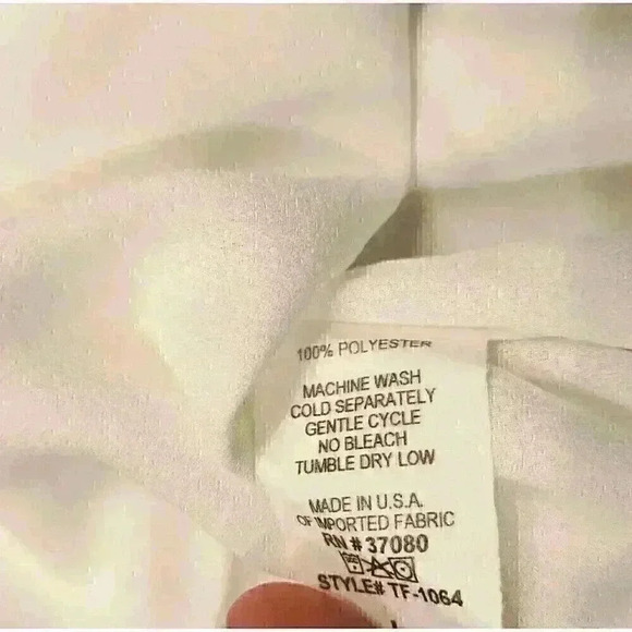 Lauren Helena Sleeveless V-Neck Shell Blouse in Off White, Sz Large, NEW NWT $58 - Picture 7 of 8